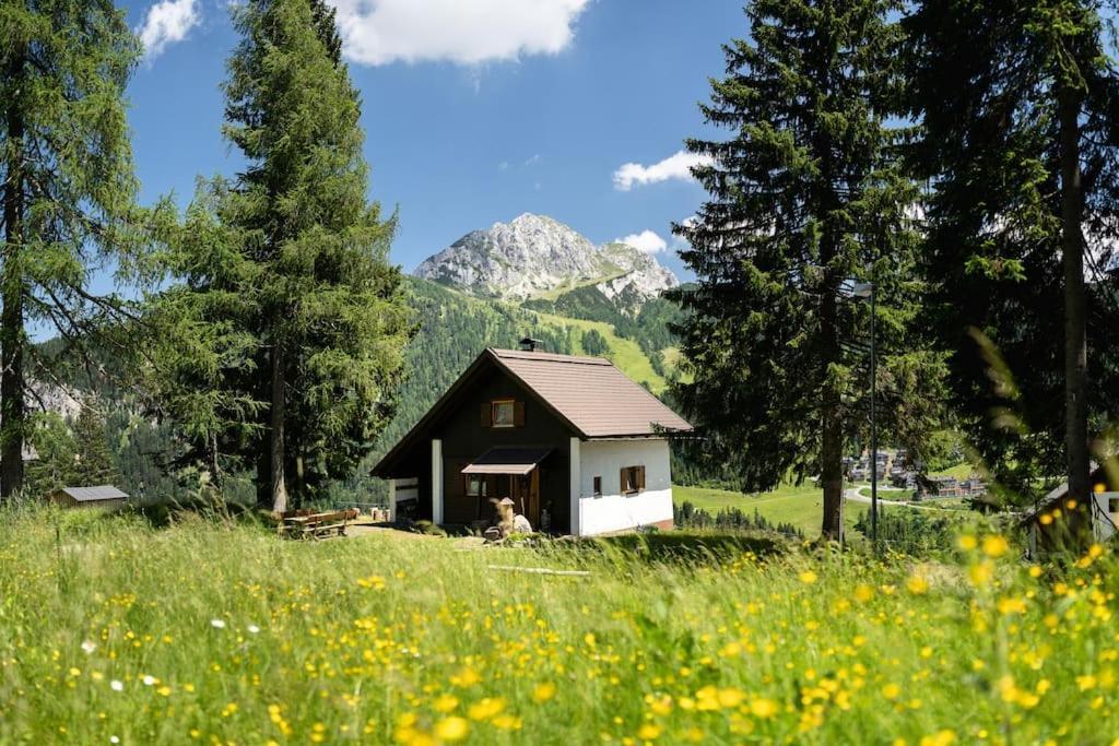 Вилла Gemuetliche Huette In Den Bergen Зонненальпе-Насфельд Экстерьер фото