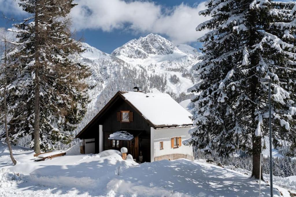 Вилла Gemuetliche Huette In Den Bergen Зонненальпе-Насфельд Экстерьер фото